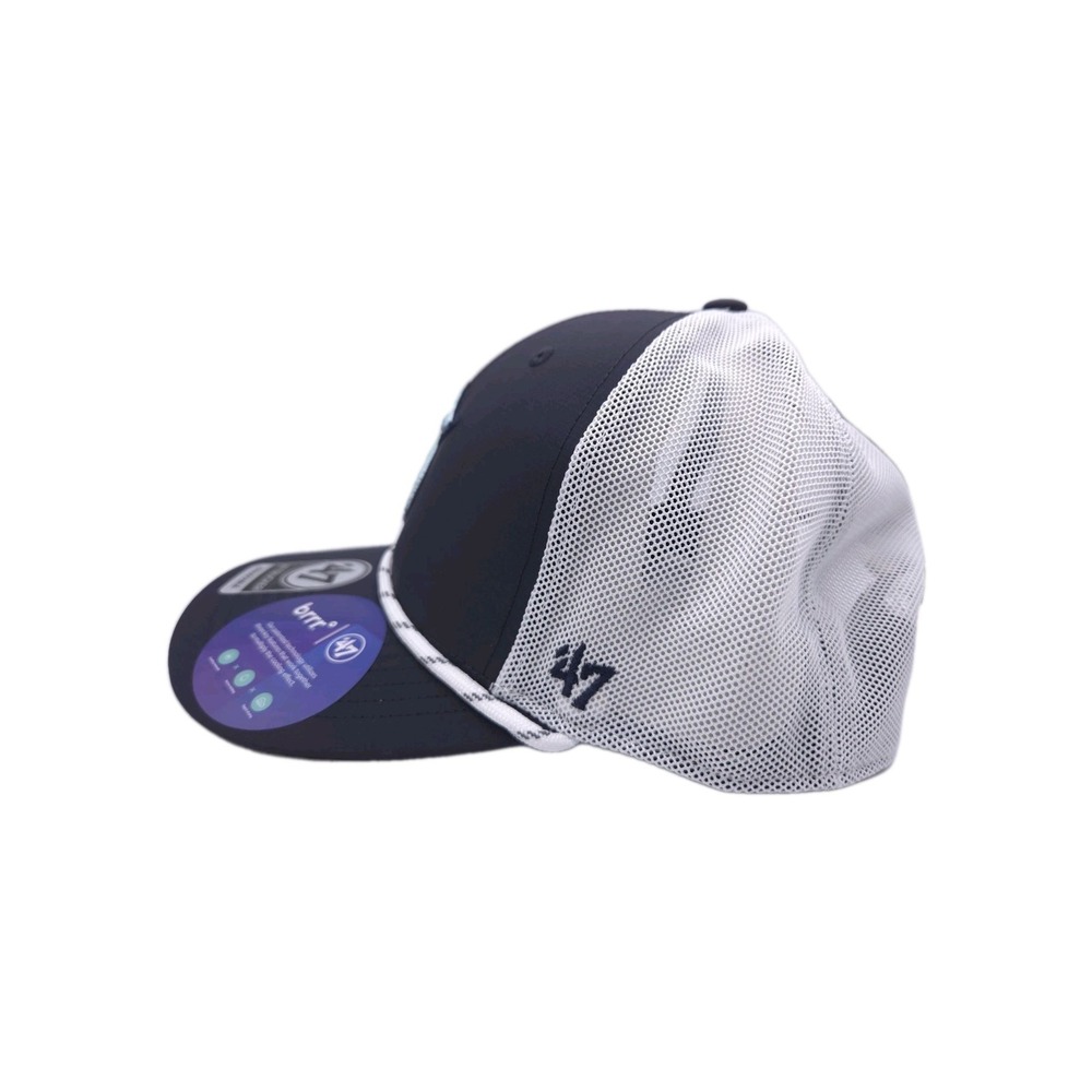 Seattle Kraken '47 Brand NHL Rope‎ Trucker Adjustable Snapback Hat - Picture 5 of 5